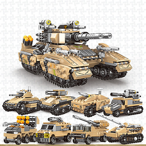 

Building Blocks 800 Military compatible Legoing Simulation Military Vehicle All Toy Gift / Kid's