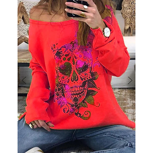 

Women's Basic Sweatshirt - Print White S