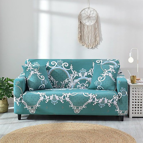 

Big Printed Sofa Cover Stretch Couch Cover Sofa Slipcovers for 3 Cushion Couch with One Free Pillow Case