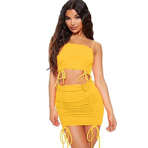 

Women's Tank Top - Solid Colored Skirt
