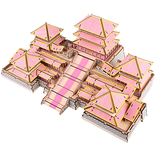 

3D пазлы Бумажная модель Наборы для моделирования Замок Знаменитое здание Своими руками Плотная бумага Классика Детские Универсальные Мальчики Игрушки Подарок