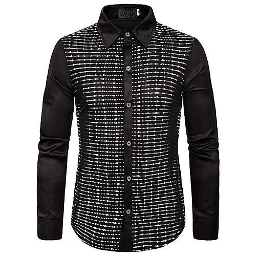 

Men's Daily Shirt - Color Block Gold