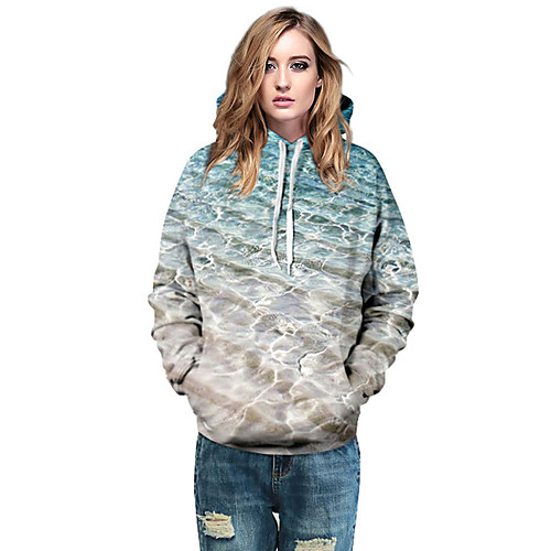 

Women's Work / Basic Hoodie - 3D Blue L