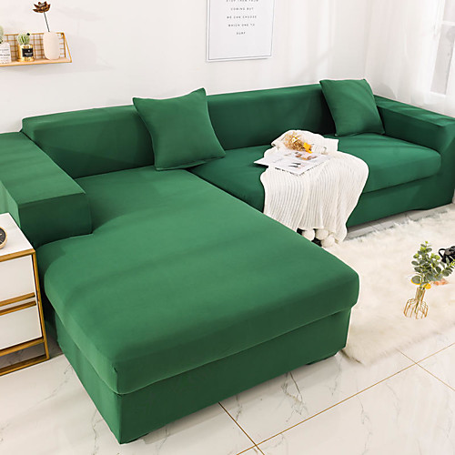 

Big Printed Sofa Cover Stretch Couch Cover Sofa Stretch Slipcovers for 3 Cushion Couch (You will Get 1 Throw Pillow Case as free Gift)