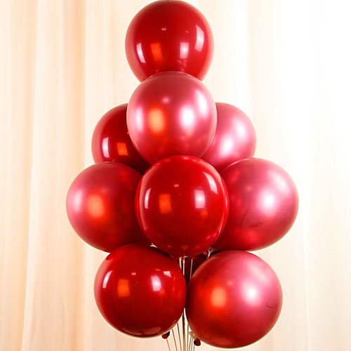 

Рождество красные твердые воздушные шары 12 дюймов 24 пакета толщиной латекс свадебный душ декор Валентина украшения новый год праздничные атрибуты для свадьбы день рождения выпускной день