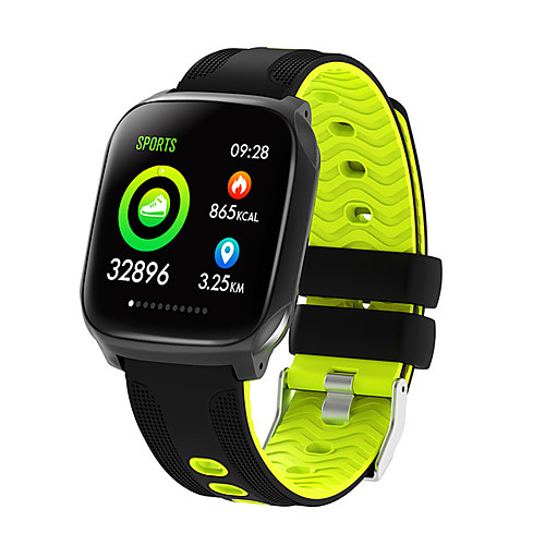 

Smartwatch Digital Modern Style Sporty Silicone 30 m Water Resistant / Waterproof Heart Rate Monitor Bluetooth Digital Casual Outdoor - Black / Gray Black / Green Black / Red