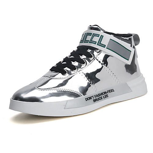 

Men's Comfort Shoes PU Winter Sneakers Black / Gold / Silver