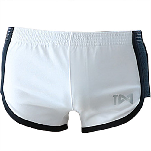 

Men's Basic Boxers Underwear - Normal Low Waist Black Light Blue White M L XL
