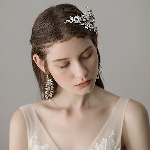 

Alloy Hair Accessory with Rhinestone / Glitter 1 Piece Wedding Headpiece