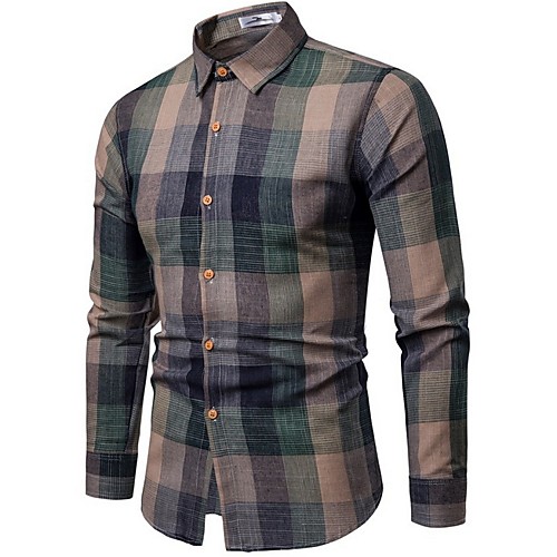 

Men's Daily Shirt - Plaid Red