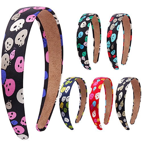 

Women's Dainty Basic Fashion Fabric Halloween Gift - Skull