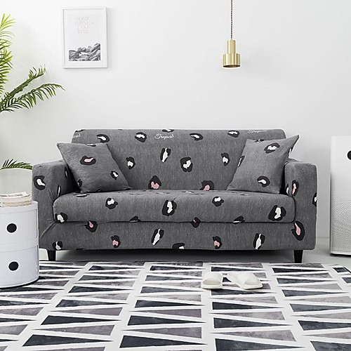 

Big Printed Sofa Cover Stretch Couch Cover Sofa Slipcovers for 3 Cushion Couch with One Free Pillow Case