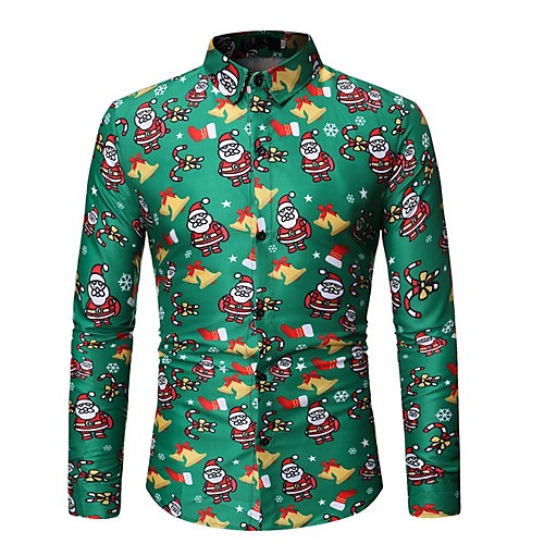 

Men's Daily Shirt - Cartoon Green