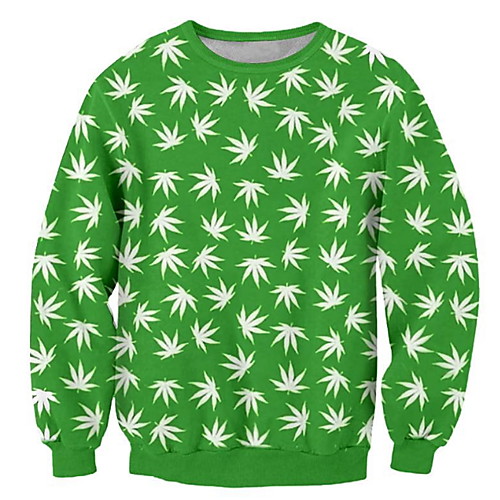 

Men's Basic Sweatshirt - Color Block Green US34 / UK34 / EU42