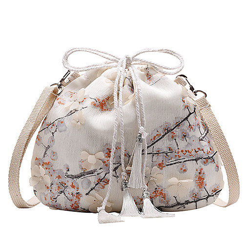 

Women's Lace Polyester Crossbody Bag Floral Print White / Blushing Pink / Blue