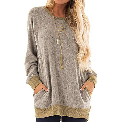 

Women's Basic Sweatshirt - Solid Colored Blushing Pink S