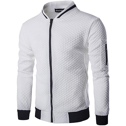 

Men's Casual Sweatshirt - Solid Colored White US32 / UK32 / EU40
