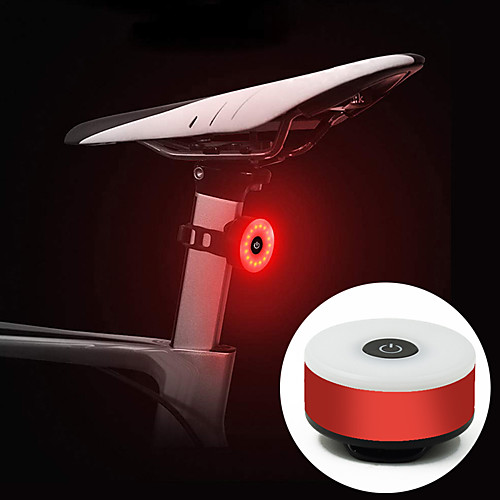 фото Светодиодная лампа велосипедные фары задняя подсветка на велосипед велоспорт велоспорт портативные прочный легкость литий-ионная аккумуляторная батарея 10 lm аккумуляторный красный велосипедный спорт lightinthebox