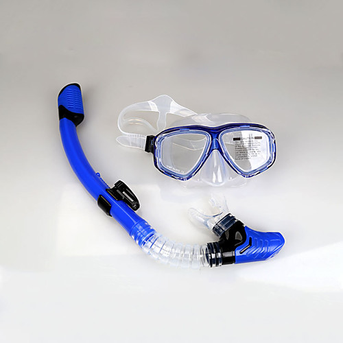 фото Дайвинг пакеты - маска для ныряния шноркель - противо-туманное покрытие сухая трубка плавание дайвинг для погружения с трубкой силиконовые для взрослые lightinthebox