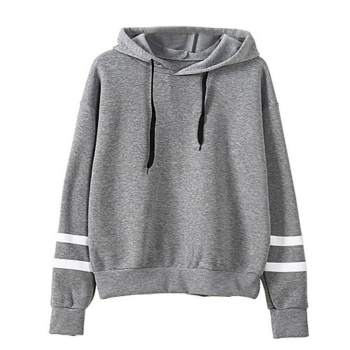 

Women's Basic Hoodie - Color Block Black S