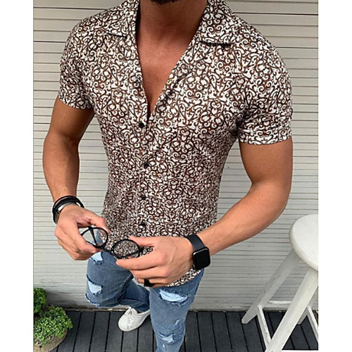 

Men's Daily Shirt - Floral White