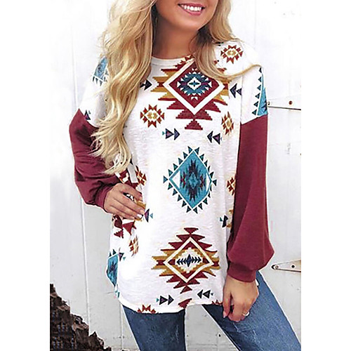 

Women's Daily Blouse - Floral White