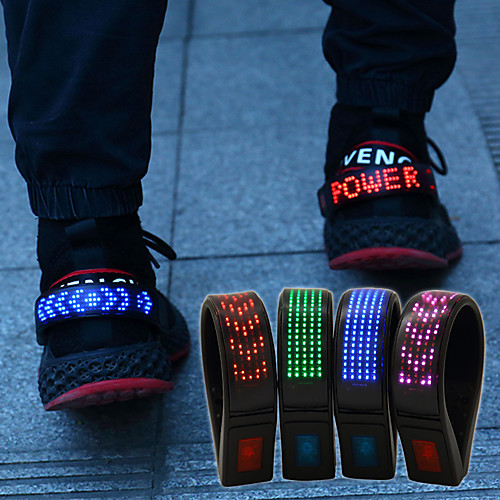 

Shoe Clips 1 Piece Luminous ABS for Running / Cycling / Bike / Jogging Red / Blue / Multi Color Rechargeable