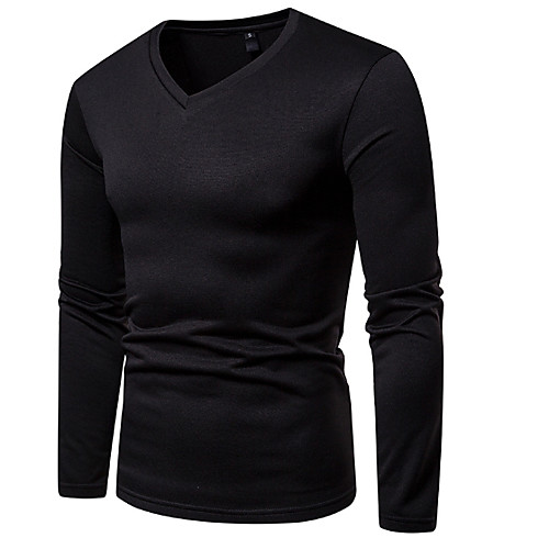 

Men's Solid Colored Long Sleeve Pullover Sweater Jumper, Turtleneck Black / Wine / White US32 / UK32 / EU40 / US34 / UK34 / EU42 / US36 / UK36 / EU44