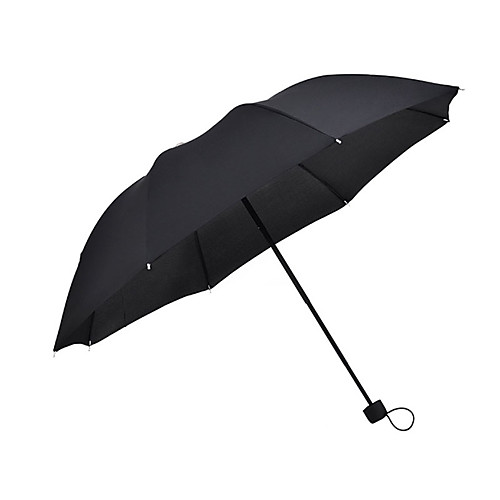 

мужской и женский компактный усиленный тройной зонт складной двойной зонт 8 кости руководство