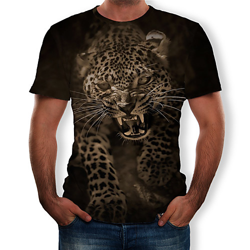 

Men's Daily T-shirt - 3D Print Black