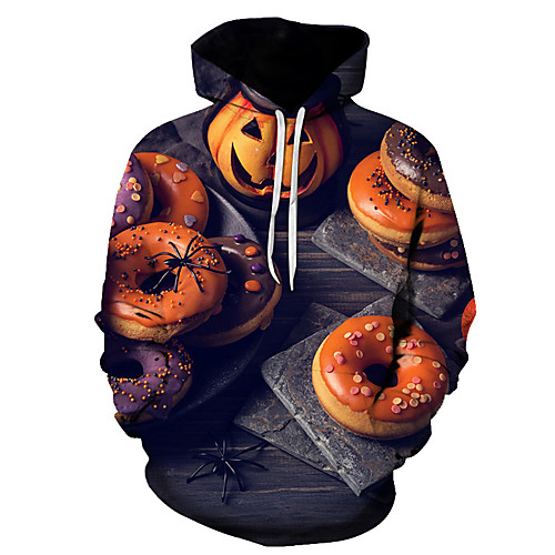 

Men's Casual / Basic Hoodie - 3D Navy Blue US32 / UK32 / EU40