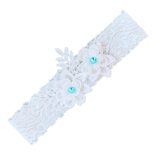 

Lace Wedding Wedding Garter With Crystals / Rhinestones Garters Wedding / Festival