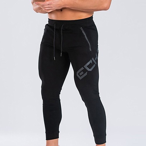 

Men's Sporty Sweatpants Pants - Print Black Navy Blue US32 / UK32 / EU40 US34 / UK34 / EU42