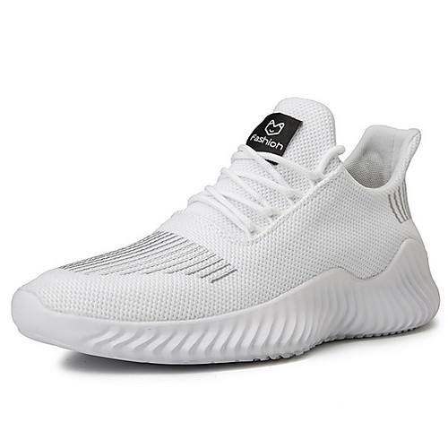 

Men's Comfort Shoes Tissage Volant Fall & Winter Athletic Shoes Running Shoes Black / White / Gray