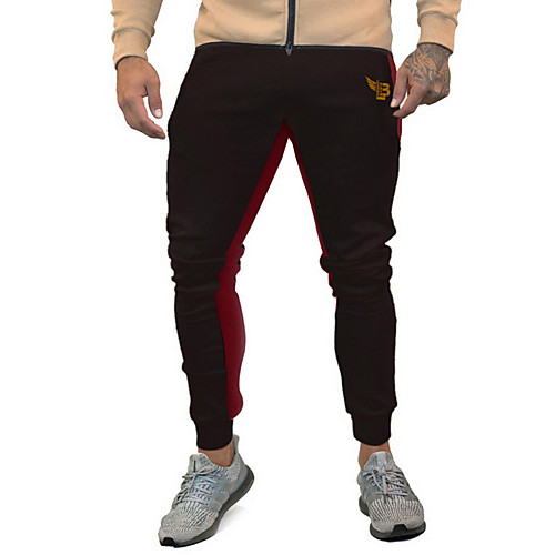 

Men's Sporty Sweatpants Pants - Print Black Army Green Red US32 / UK32 / EU40 US34 / UK34 / EU42