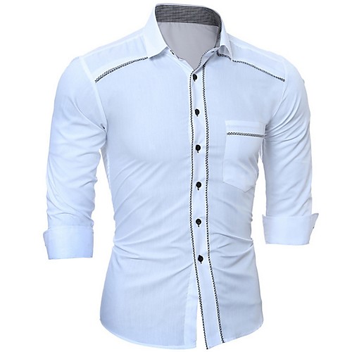 

Men's Daily Shirt - Solid Colored Black