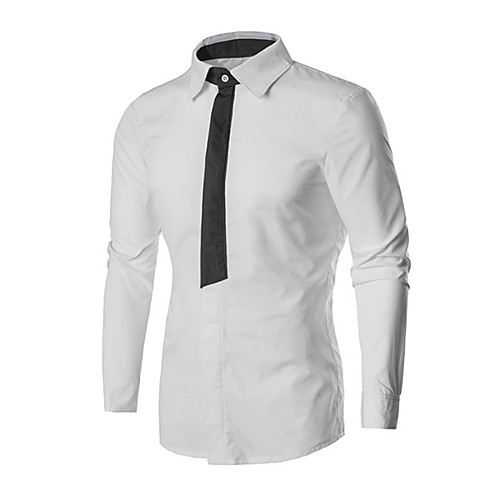 

Men's Daily Shirt - Solid Colored Black