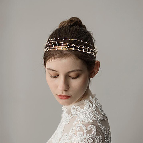 

Alloy Hair Accessory with Rhinestone / Glitter 1 Piece Wedding Headpiece