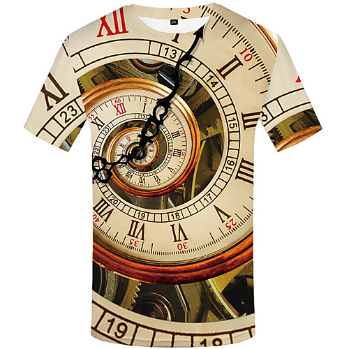

Men's Daily T-shirt - 3D Khaki