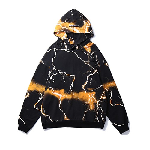 

Men's Basic Hoodie - Print Orange US36 / UK36 / EU44