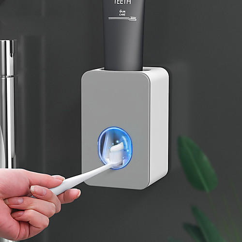 

новый автоматический дозатор зубной пасты держатель зубной щетки настенный зубная паста ленивый дозатор набор аксессуаров для ванной комнаты