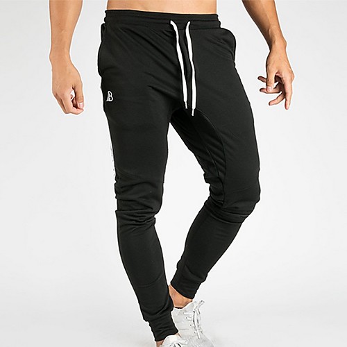 

Men's Sporty Sweatpants Pants - Solid Colored Black Red Gray US32 / UK32 / EU40 US34 / UK34 / EU42