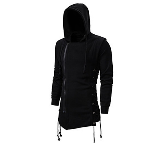 

Men's Basic Hoodie - Solid Colored Black US32 / UK32 / EU40