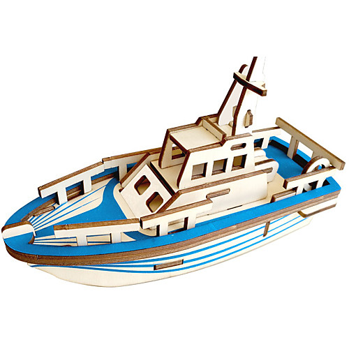 

3D пазлы Деревянные пазлы Корабль Пиратский корабль моделирование Ручная работа деревянный 27/33 pcs Катер Детские Взрослые Все Игрушки Подарок