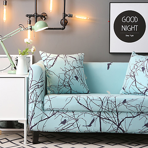 

Printeded Stretch Sofa Slipcover - 1 Piece Elastic Polyester Spandex Couch Covers- Universal Fitted Sofa Slipcover Furniture Protector
