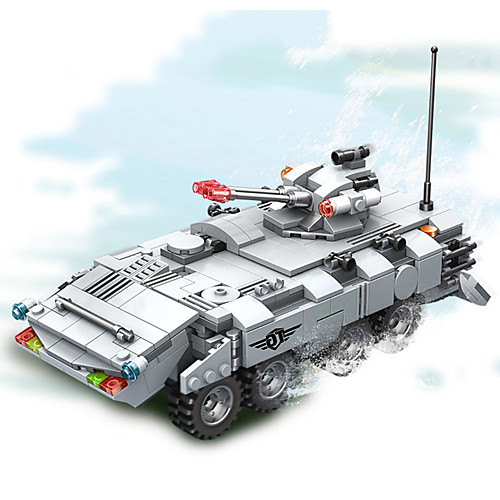 

Конструкторы 436 pcs Армия совместимый Legoing моделирование Военная техника Танк Все Игрушки Подарок / Детские