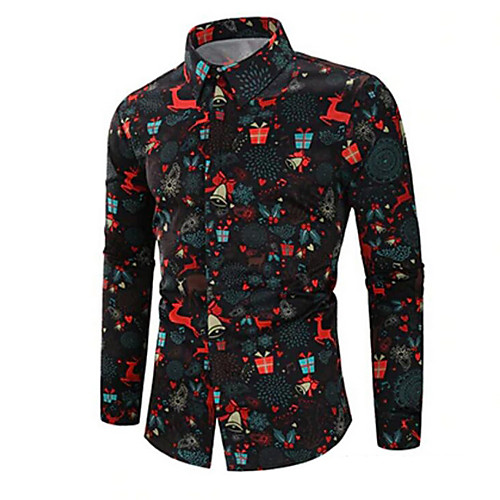 

Men's Daily Shirt - Geometric Black