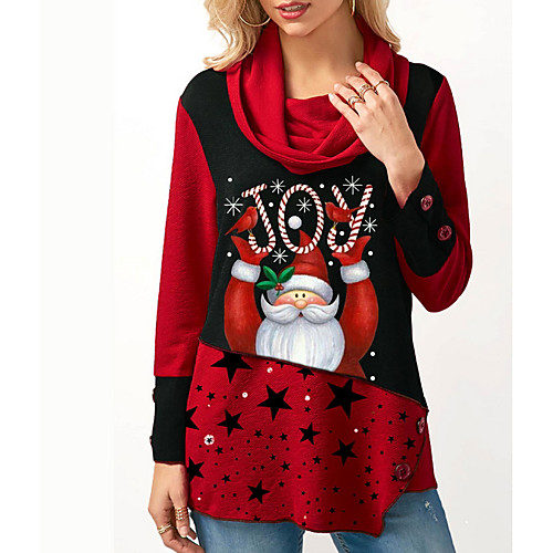 

Women's Basic Hoodie - Color Block Wine M