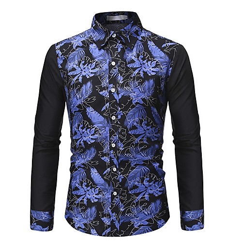 

Men's Daily Shirt - Geometric Blue
