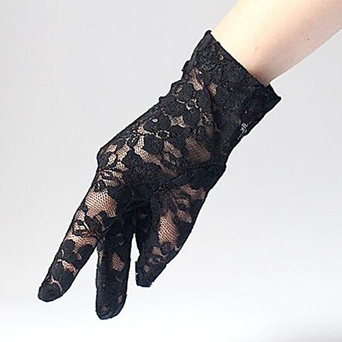 

Nylon Wrist Length Glove Party / Evening / Gloves With Trim